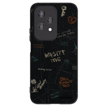 Picasee silikónový čierny obal pre Honor 200 Lite - CONFESSION
