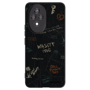 Picasee silikónový čierny obal pre Honor 200 Pro 5G - CONFESSION