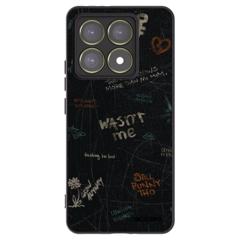 Picasee silikónový čierny obal pre Xiaomi 14T - CONFESSION