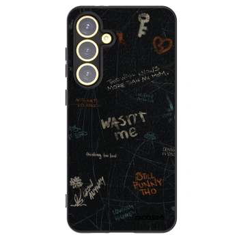 Picasee silikónový čierny obal pre Samsung Galaxy S24 FE S721B - CONFESSION