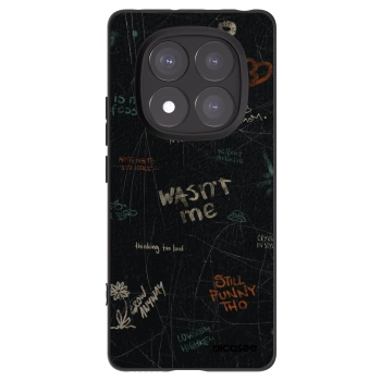 Picasee silikónový čierny obal pre Xiaomi Redmi Note 14 Pro+ 5G - CONFESSION