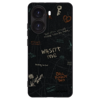 Picasee silikónový čierny obal pre Xiaomi Poco X7 Pro 5G - CONFESSION