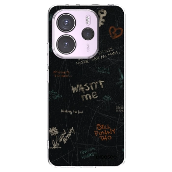 Picasee silikónový prehľadný obal pre Xiaomi Redmi Note 14 4G - CONFESSION