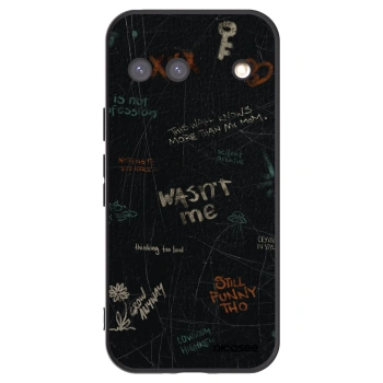 Picasee silikónový čierny obal pre Google Pixel 9 - CONFESSION