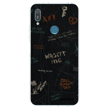 Picasee silikónový prehľadný obal pre Huawei Y6 2019 - CONFESSION