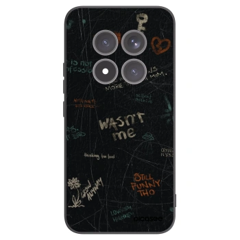 Picasee silikónový čierny obal pre Xiaomi Redmi Note 15 Pro+ - CONFESSION