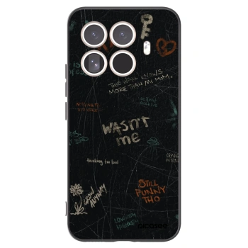 Picasee silikónový čierny obal pre Xiaomi 15T Pro - CONFESSION