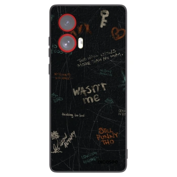 Picasee silikónový čierny obal pre Motorola Edge 50 Fusion - CONFESSION