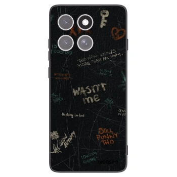 Picasee silikónový čierny obal pre Motorola Edge 60 Fusion - CONFESSION