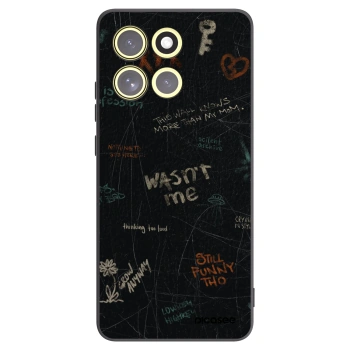 Picasee silikónový čierny obal pre Motorola Moto G86 Power 5G - CONFESSION