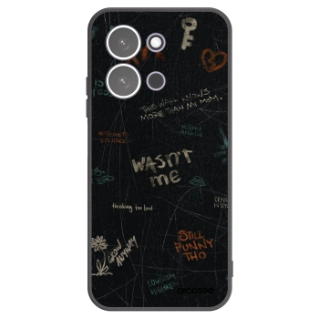 Picasee silikónový čierny obal pre Xiaomi Redmi 15C 5G - CONFESSION
