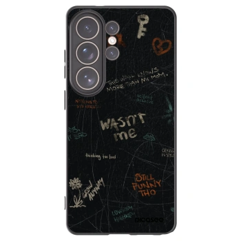 Picasee silikónový čierny obal pre Samsung Galaxy S26 Ultra - CONFESSION