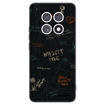 Picasee silikónový čierny obal pre Xiaomi Redmi Note 15 5G - CONFESSION