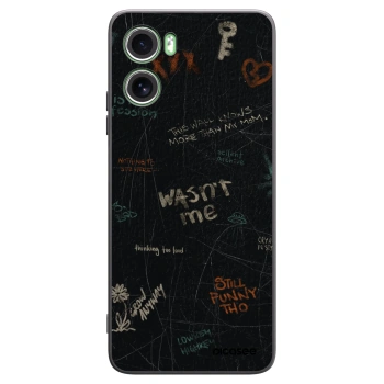 Picasee silikónový čierny obal pre Motorola Moto G06 - CONFESSION