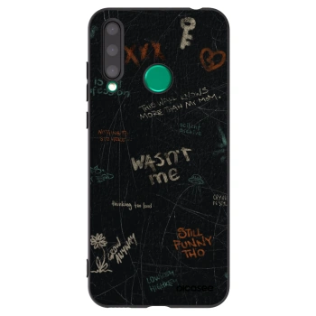 Picasee silikónový čierny obal pre Honor 20 Lite - CONFESSION