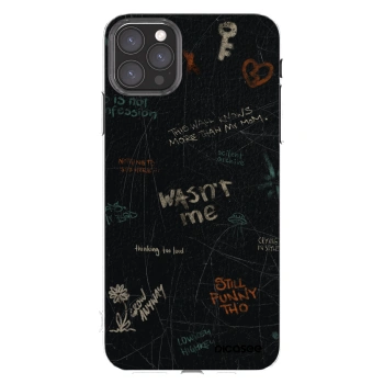Picasee silikónový prehľadný obal pre Apple iPhone 11 Pro Max - CONFESSION