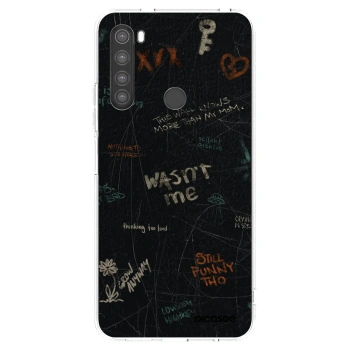 Picasee silikónový prehľadný obal pre Xiaomi Redmi Note 8 - CONFESSION