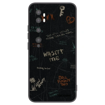 Picasee silikónový čierny obal pre Xiaomi Mi Note 10 (Pro) - CONFESSION
