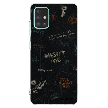 Picasee silikónový prehľadný obal pre Samsung Galaxy A51 A515F - CONFESSION