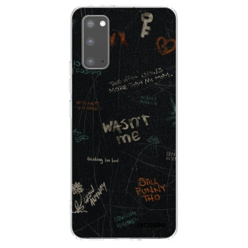 Picasee silikónový prehľadný obal pre Samsung Galaxy S20 G980F - CONFESSION