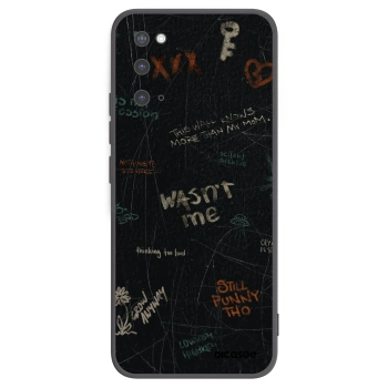 Picasee silikónový čierny obal pre Samsung Galaxy S20 G980F - CONFESSION
