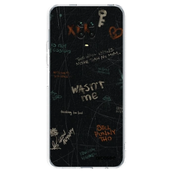 Picasee silikónový prehľadný obal pre Xiaomi Redmi Note 9S - CONFESSION