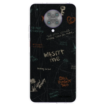 Picasee silikónový prehľadný obal pre Xiaomi Poco F2 Pro - CONFESSION
