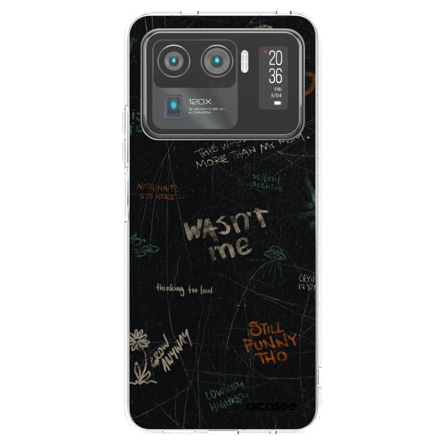 Picasee silikónový prehľadný obal pre Xiaomi Mi 11 Ultra - CONFESSION