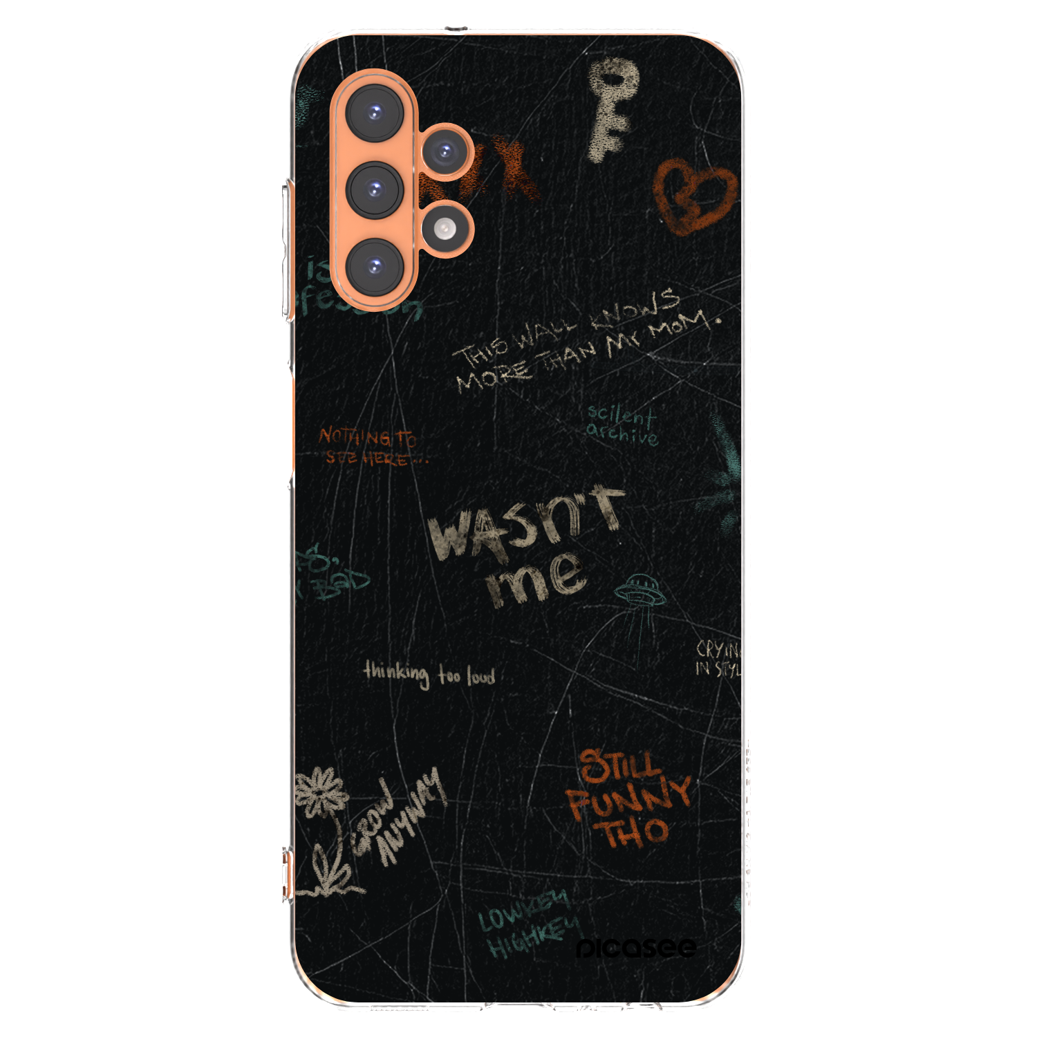 Picasee silikónový prehľadný obal pre Samsung Galaxy A13 4G A135 - CONFESSION