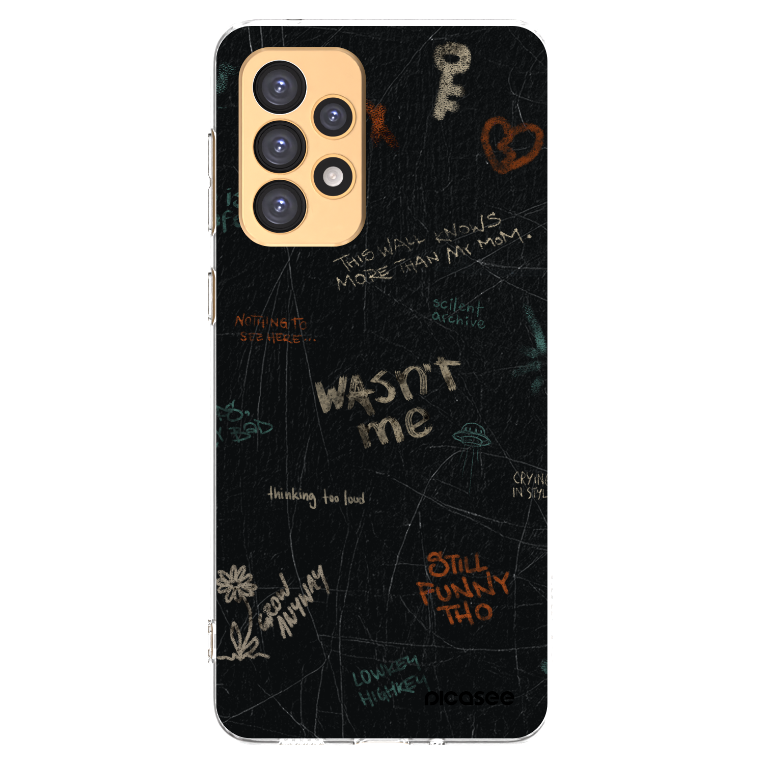 Picasee silikónový prehľadný obal pre Samsung Galaxy A33 5G A336 - CONFESSION