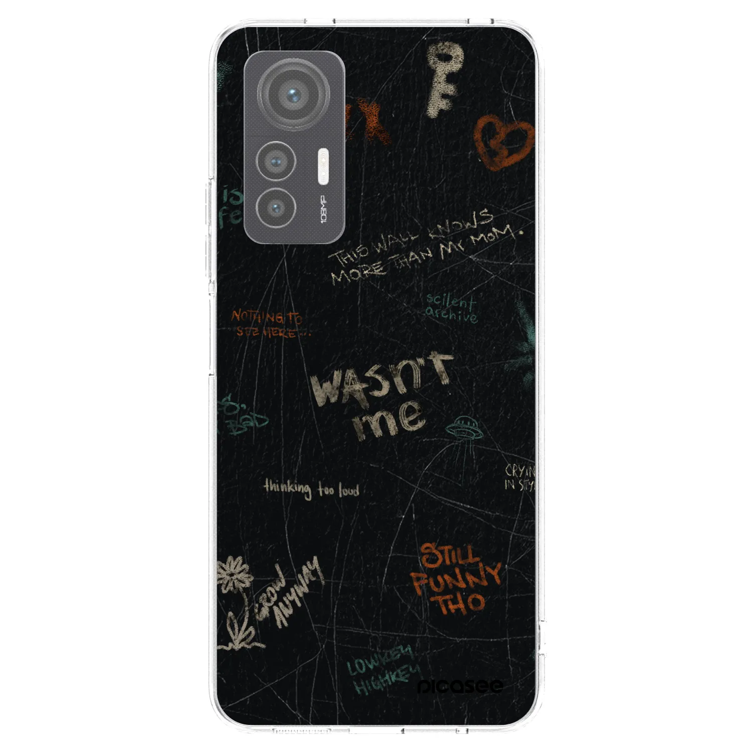 Silikónový prehľadný obal pre Xiaomi 12 Lite - CONFESSION