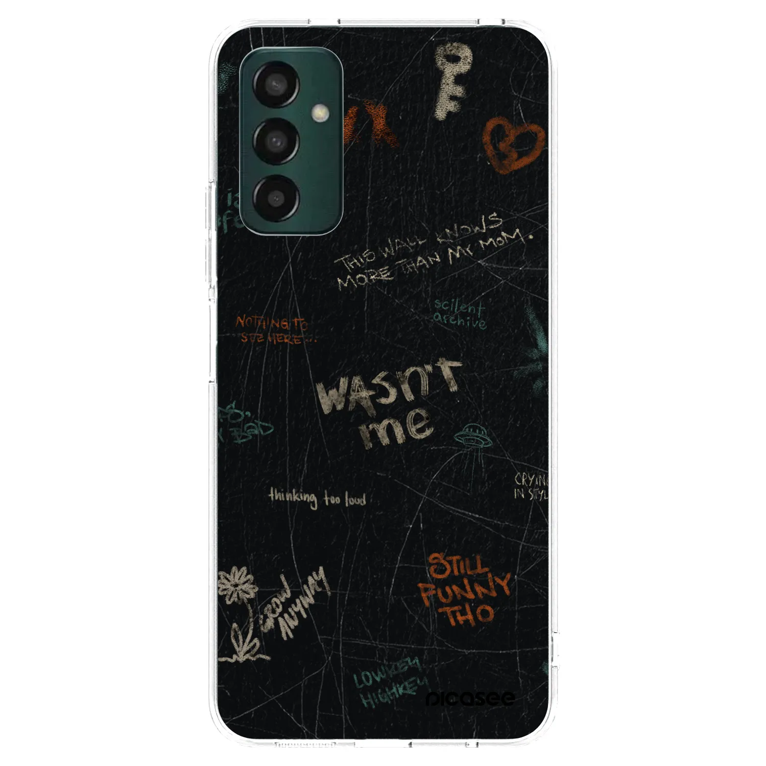 Picasee silikónový prehľadný obal pre Samsung Galaxy M23 5G - CONFESSION