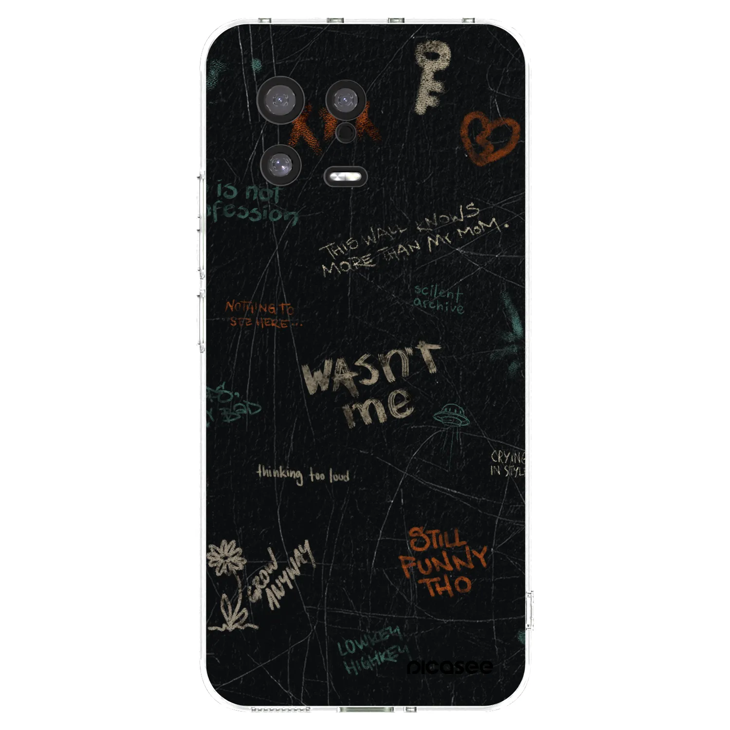 Silikónový prehľadný obal pre Xiaomi 13 - CONFESSION