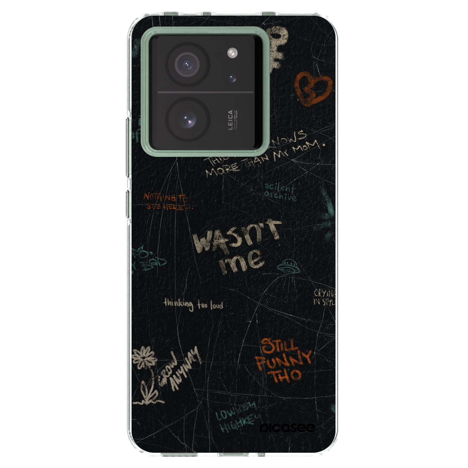 Picasee silikónový prehľadný obal pre Xiaomi 13T - CONFESSION
