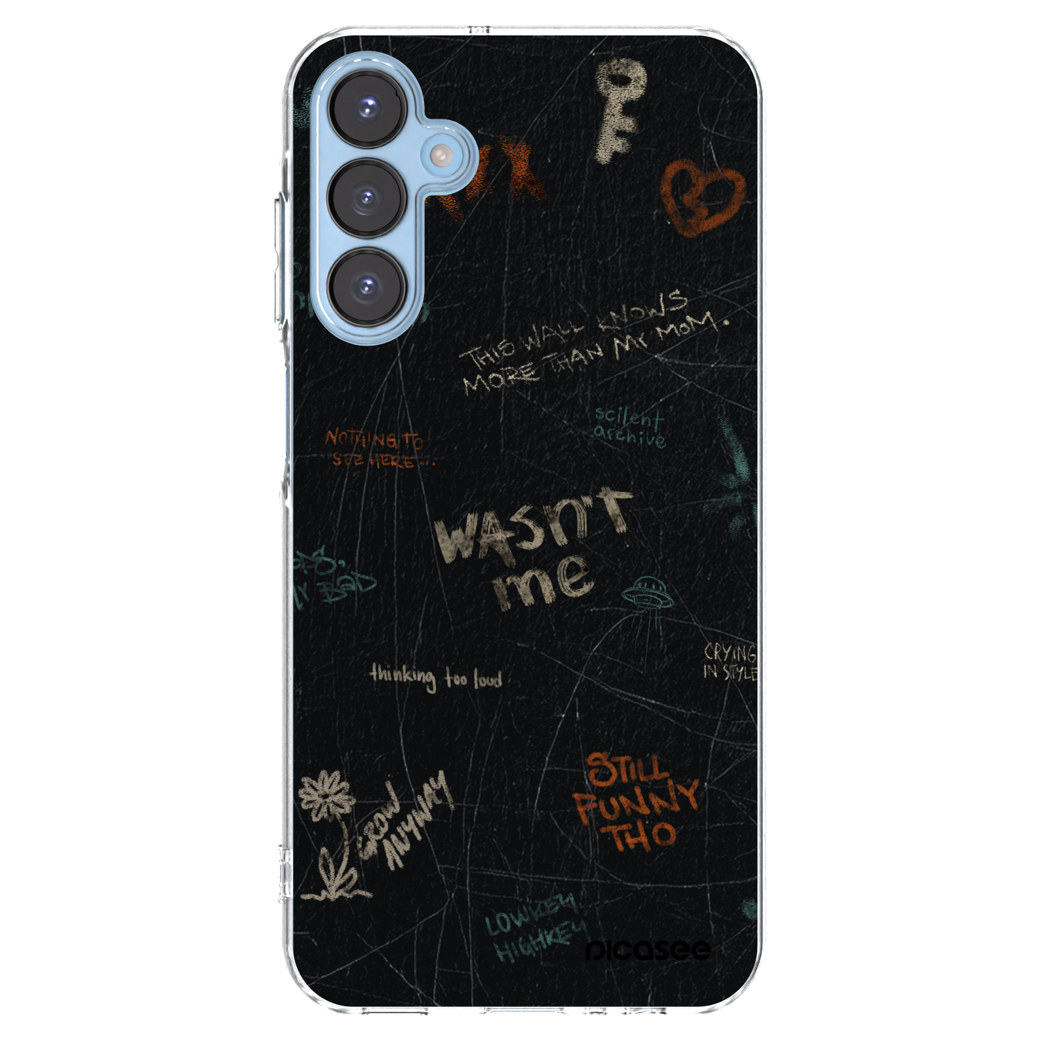 Picasee silikónový prehľadný obal pre Samsung Galaxy A15 A156B 5G - CONFESSION