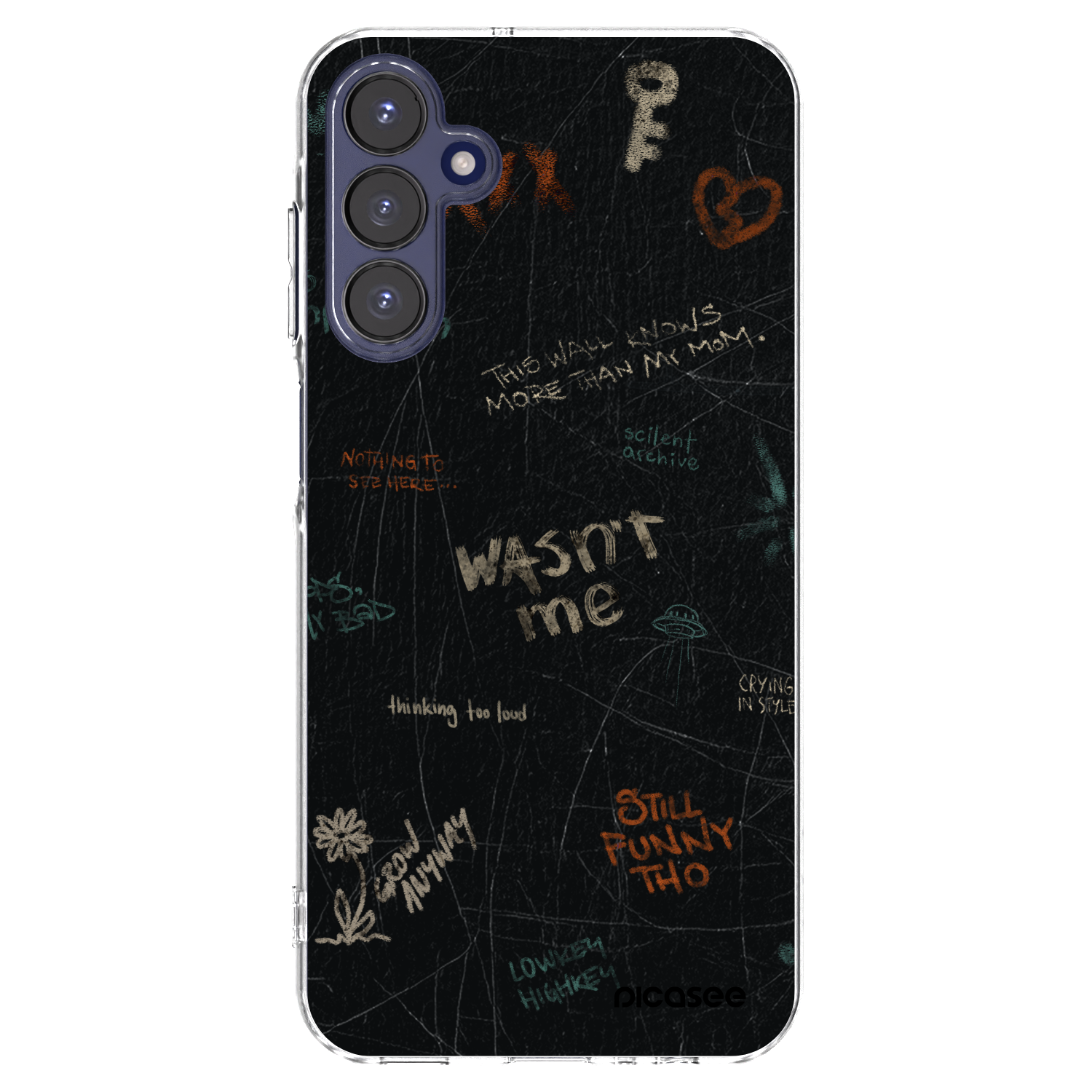 Picasee silikónový prehľadný obal pre Samsung Galaxy A15 A155F 4G - CONFESSION