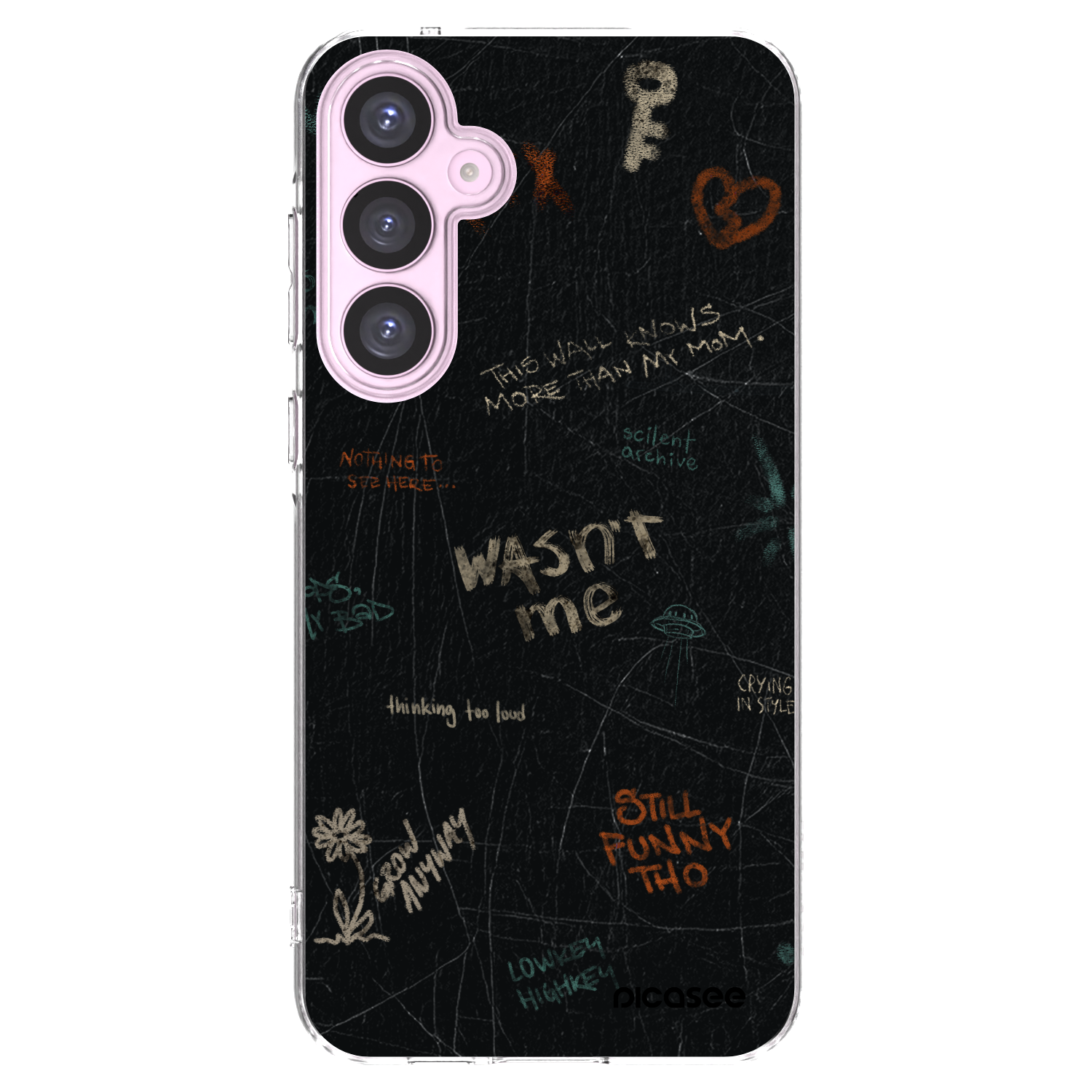Picasee silikónový prehľadný obal pre Samsung Galaxy A55 5G A556B - CONFESSION
