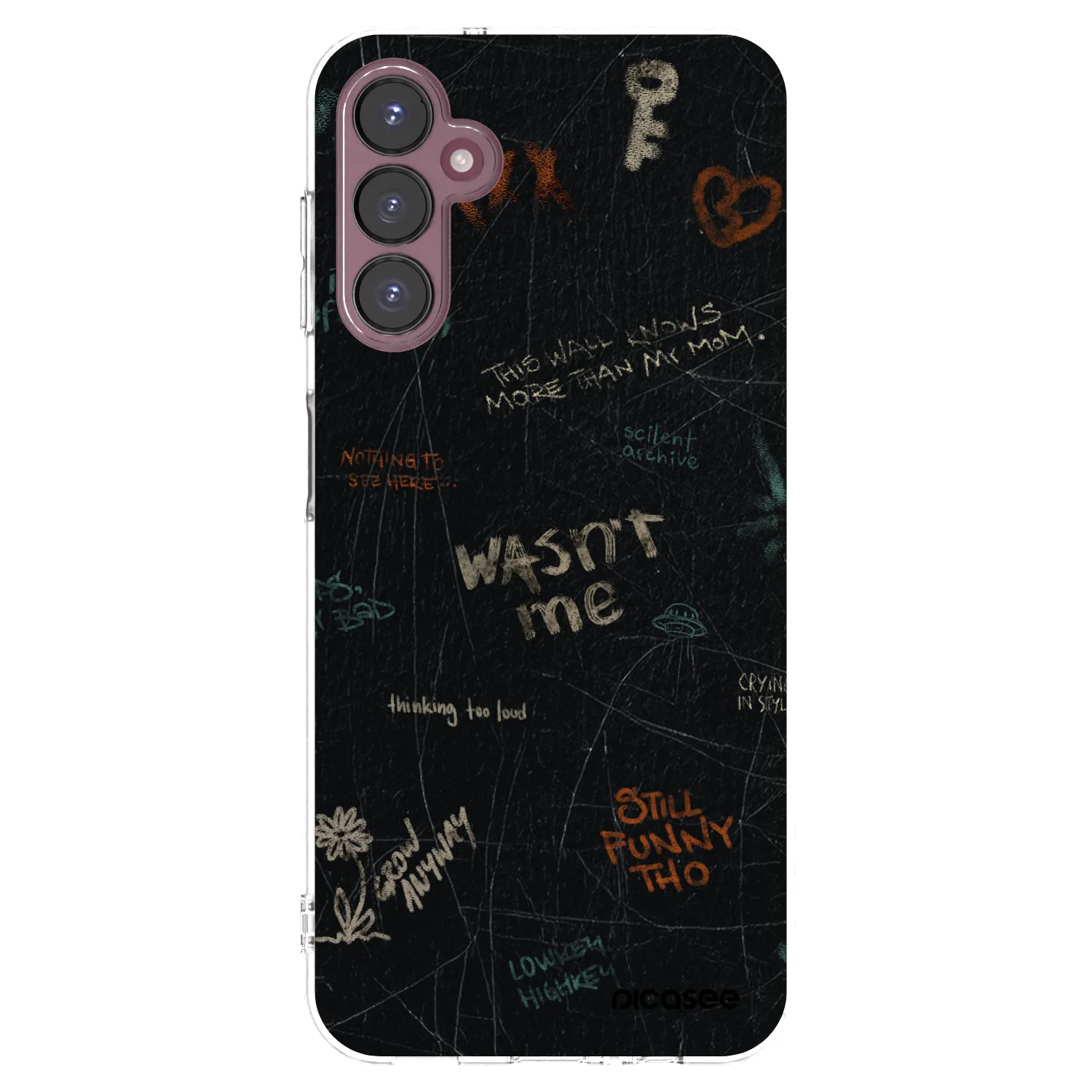 Picasee silikónový prehľadný obal pre Samsung Galaxy A05s A057G - CONFESSION