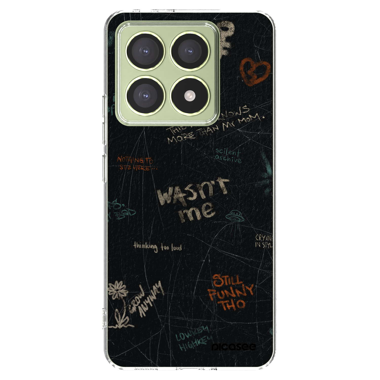 Picasee silikónový prehľadný obal pre Xiaomi 14T - CONFESSION
