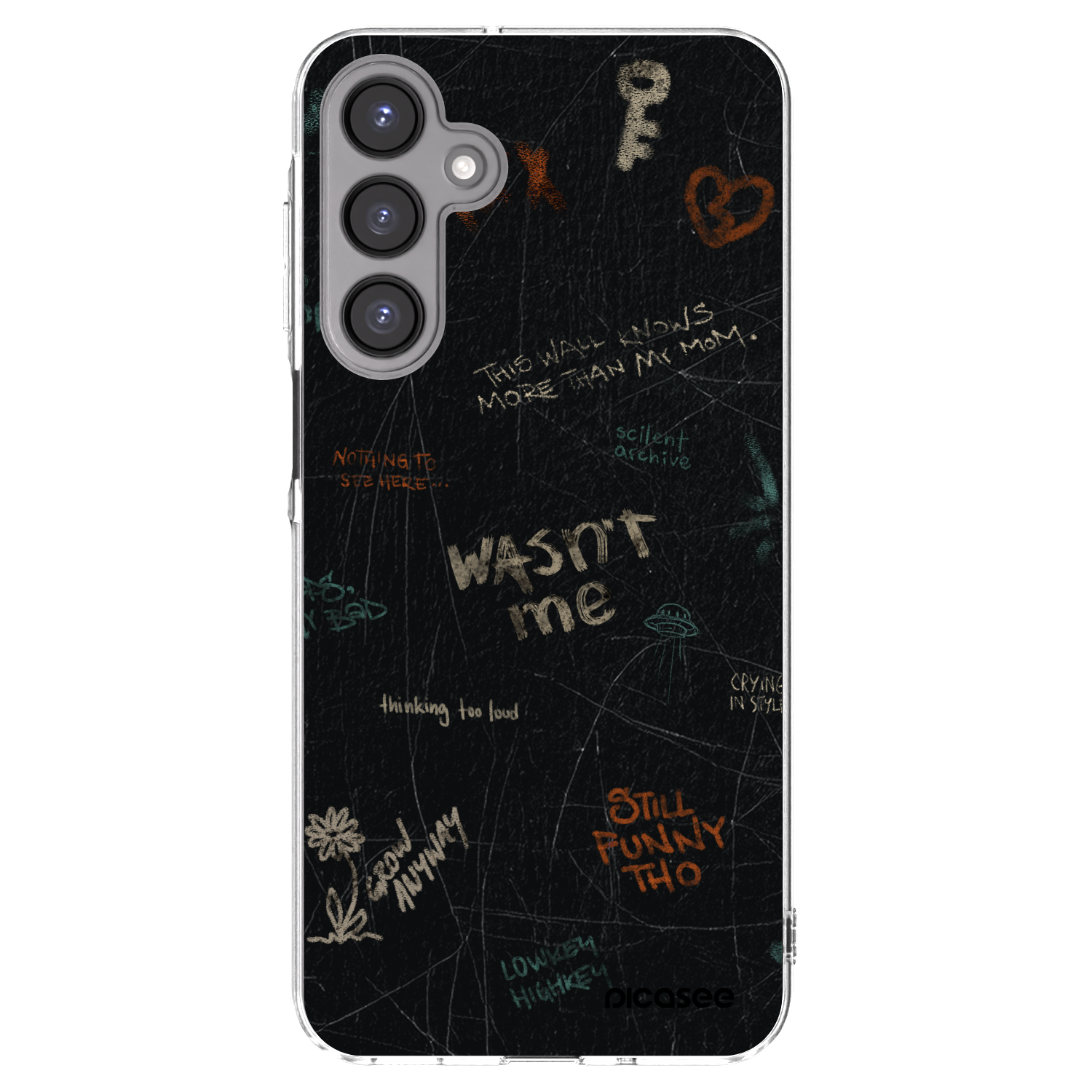 Picasee silikónový prehľadný obal pre Samsung Galaxy A16 5G - CONFESSION