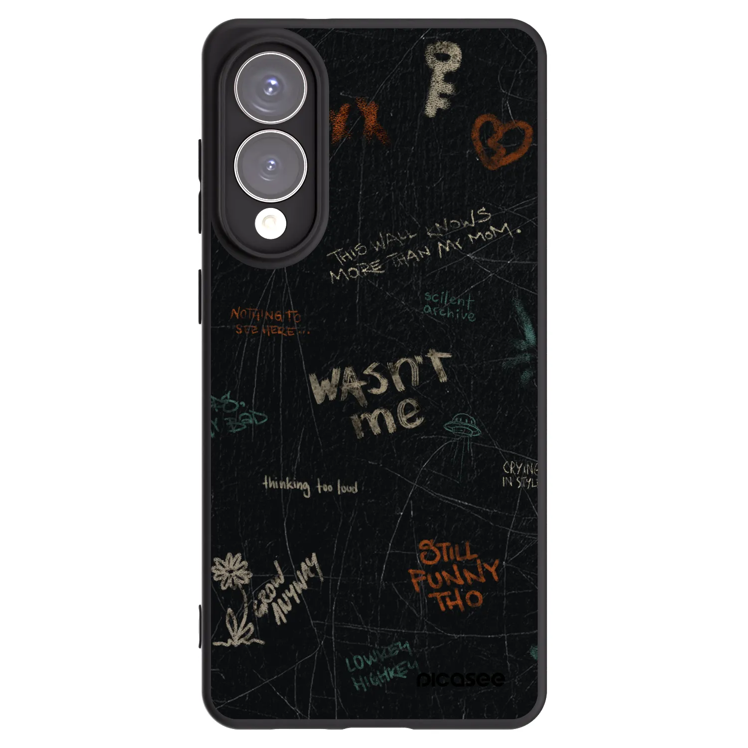 Silikónový čierny obal pre Samsung Galaxy S25 Edge 5G - CONFESSION