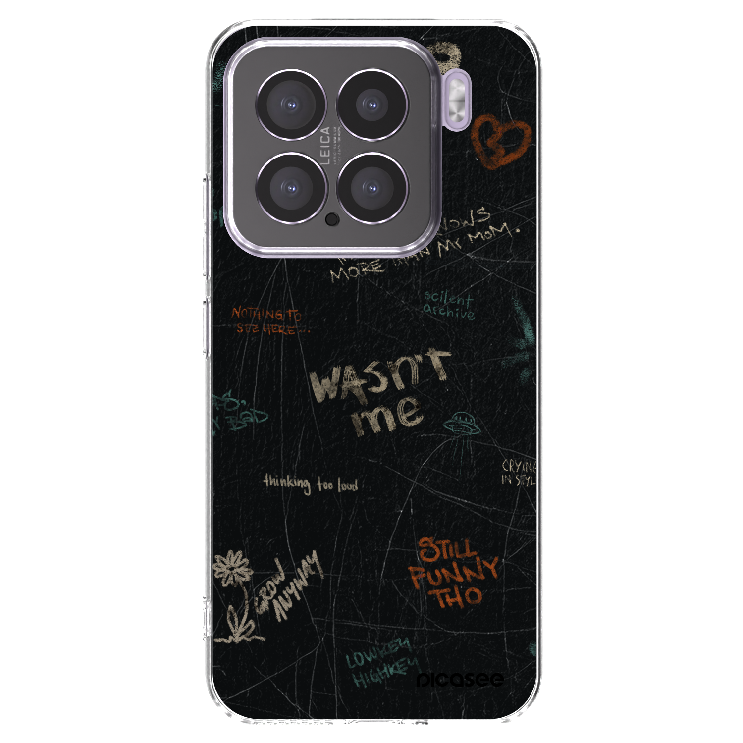 Silikónový prehľadný obal pre Xiaomi 15 - CONFESSION