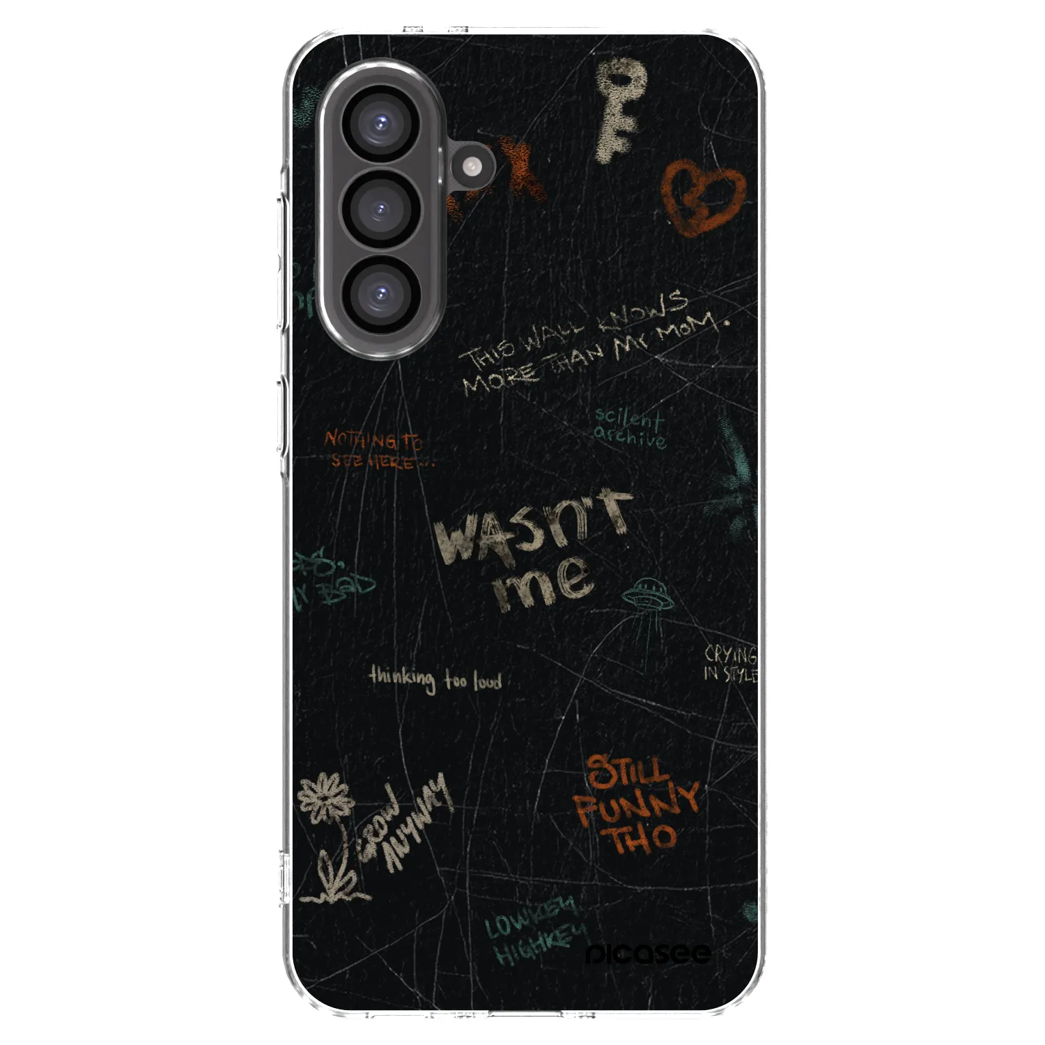 Picasee silikónový prehľadný obal pre Samsung Galaxy A56 5G A566B - CONFESSION