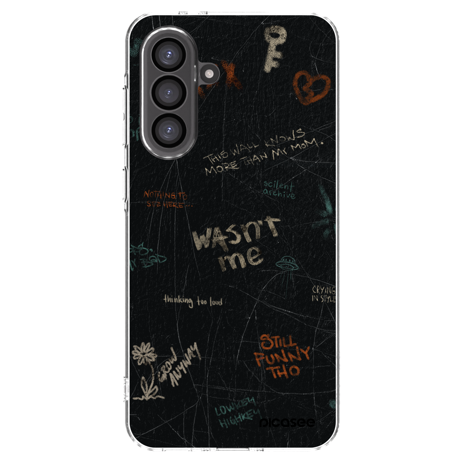 Picasee silikónový prehľadný obal pre Samsung Galaxy A36 5G - CONFESSION