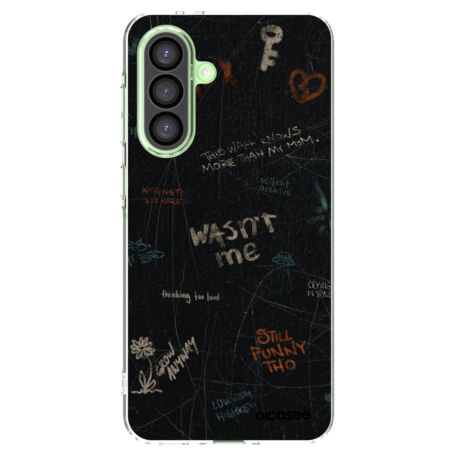 Picasee silikónový prehľadný obal pre Samsung Galaxy A26 5G A266B - CONFESSION