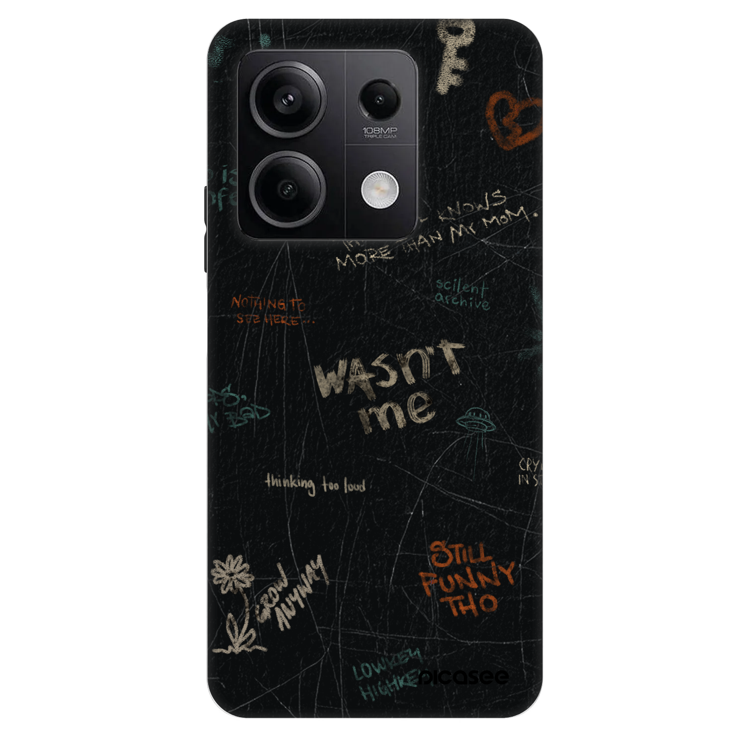 Picasee Fashion Case pre Xiaomi Redmi Note 13 5G - CONFESSION