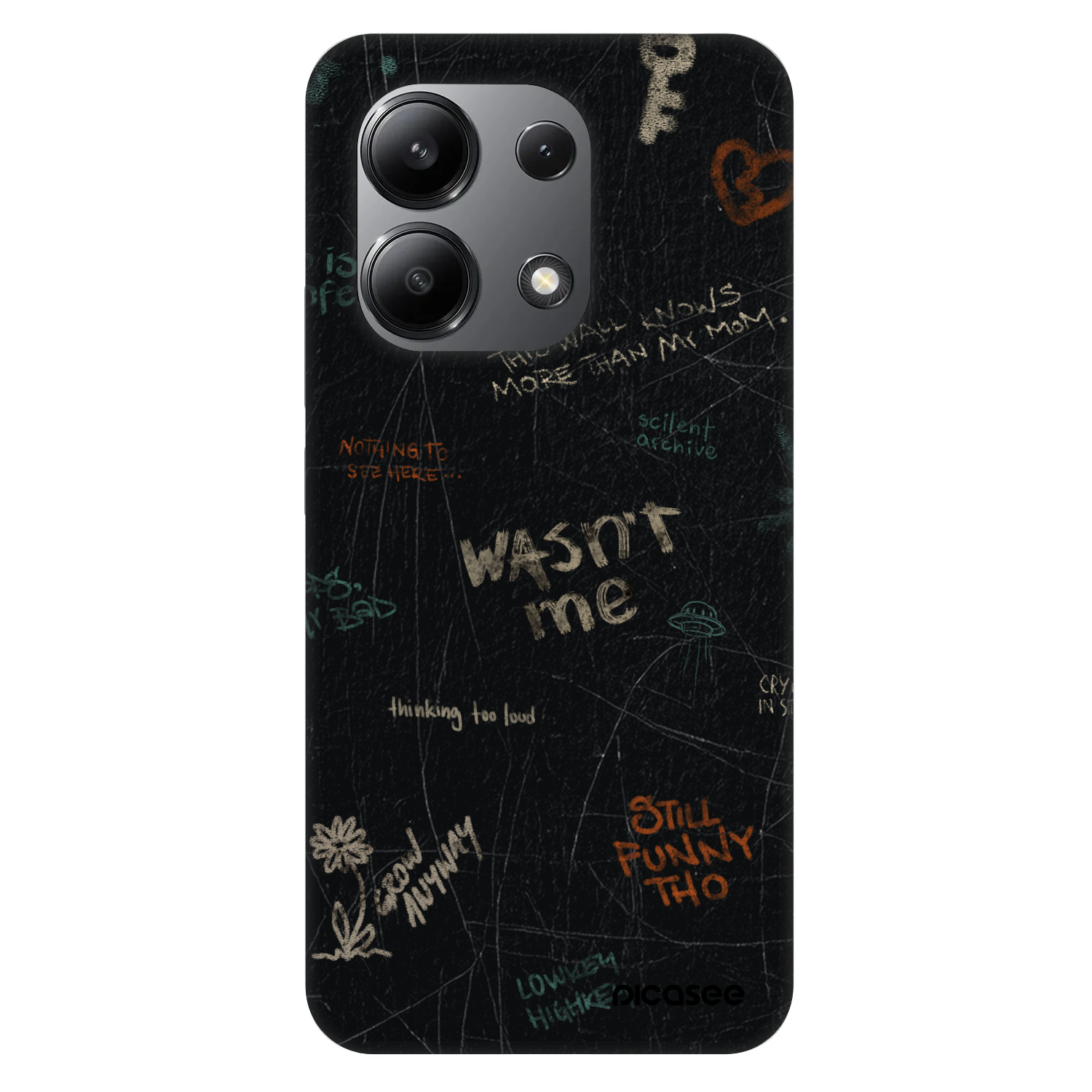 Picasee Fashion Case pre Xiaomi Redmi Note 13 4G - CONFESSION