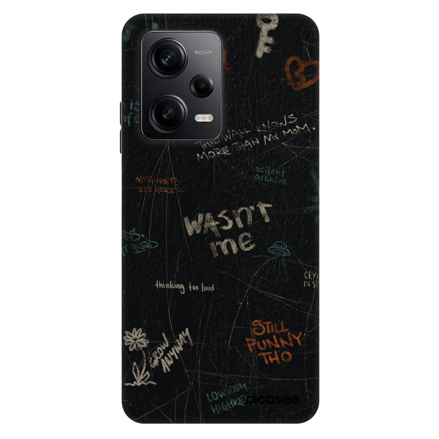 Picasee Fashion Case pre Xiaomi Redmi Note 12 Pro 5G - CONFESSION