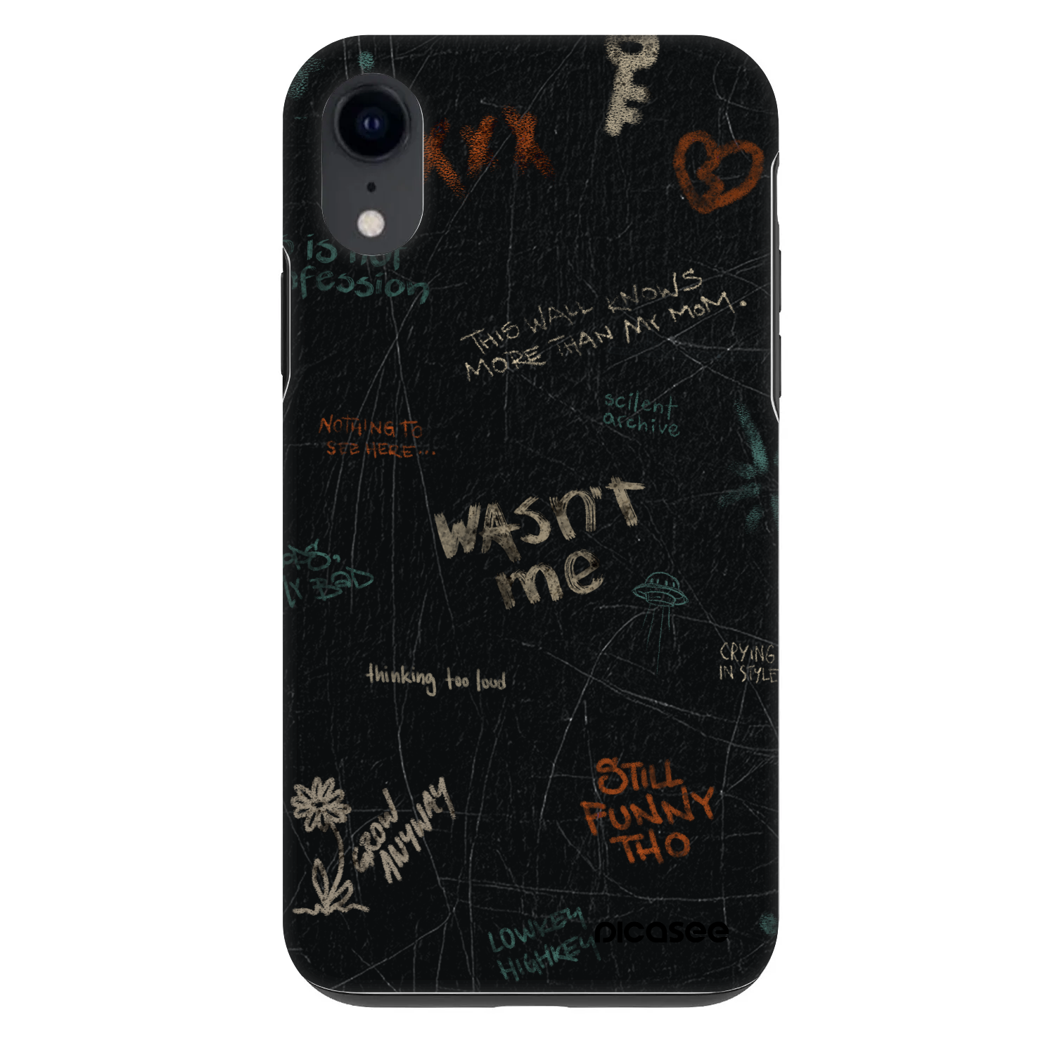 Picasee Fashion Case pre Apple iPhone XR - CONFESSION