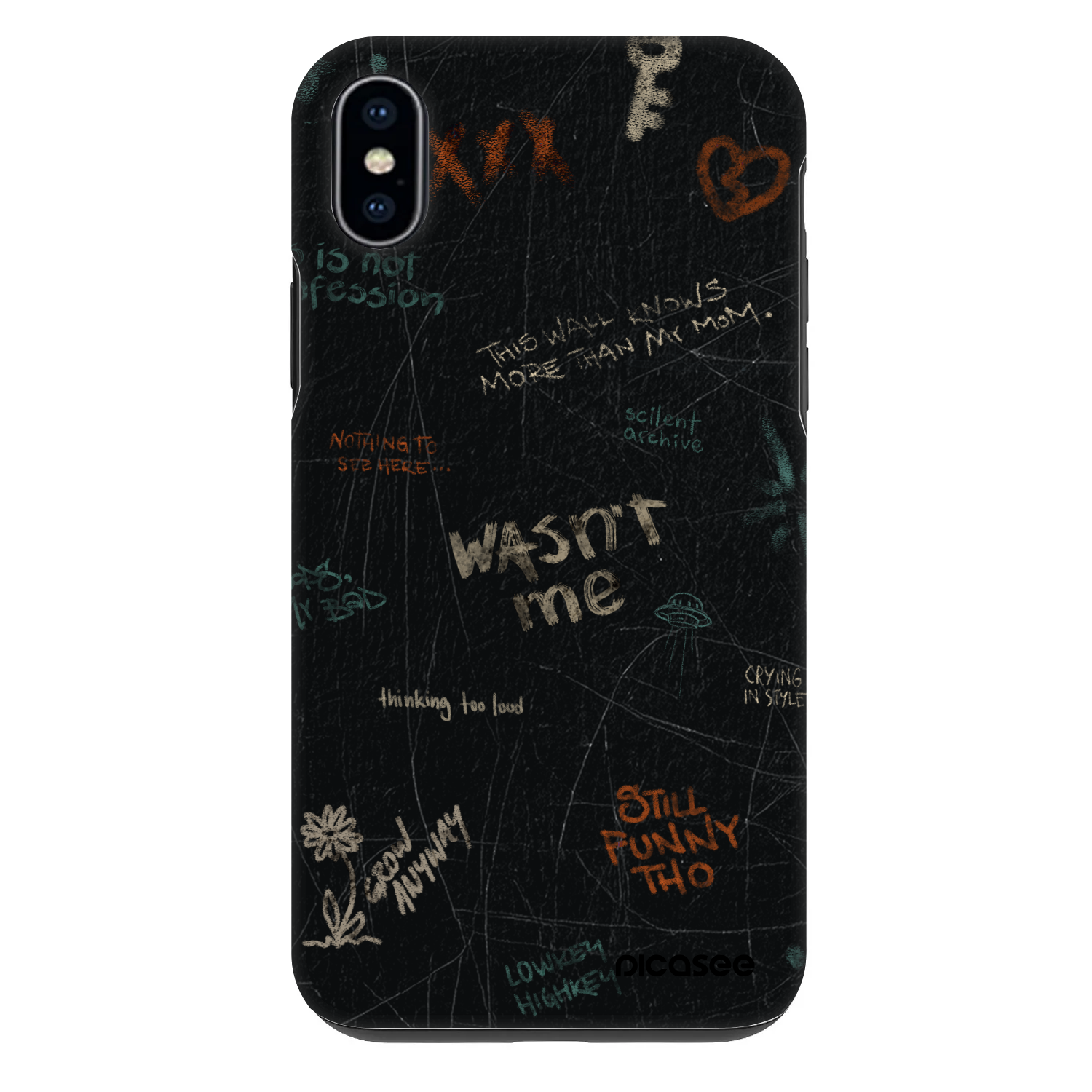 Picasee Fashion Case pre Apple iPhone XS Max - CONFESSION